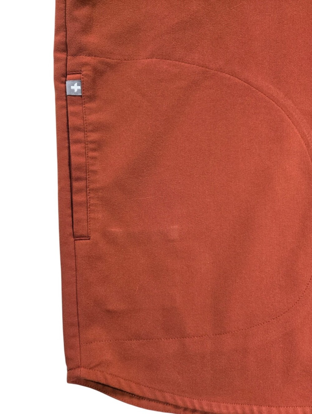 Figs Rafaella Oversized Scrub Top Burnt Orange Size Medium - Picture 6 of 12